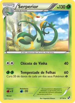 Serperior – Carta Pokémon TCG