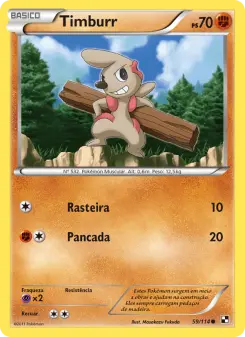 Timburr – Carta Pokémon TCG