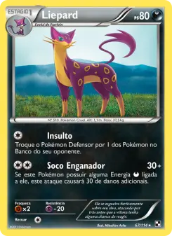 Liepard – Carta Pokémon TCG