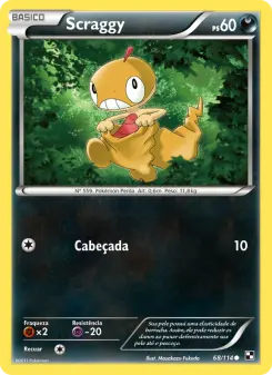 Scraggy – Carta Pokémon TCG