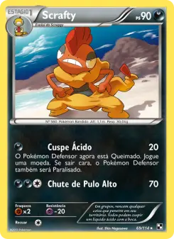 Scrafty – Carta Pokémon TCG
