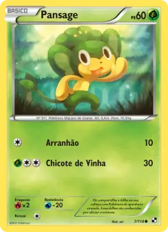 Pansage – Carta Pokémon TCG