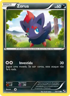 Zorua – Carta Pokémon TCG