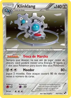 Klinklang – Carta Pokémon TCG