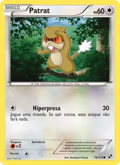 Patrat – Carta Pokémon TCG