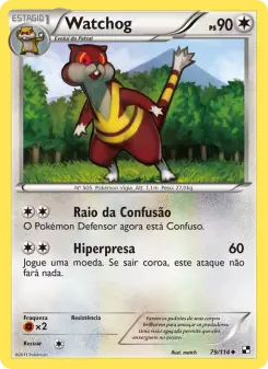 Watchog – Carta Pokémon TCG