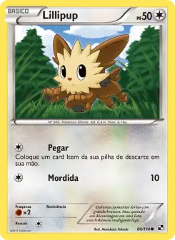 Lillipup – Carta Pokémon TCG
