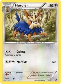 Herdier – Carta Pokémon TCG