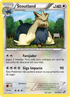 Stoutland – Carta Pokémon TCG
