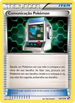 Comunicação Pokémon – Carta Pokémon TCG