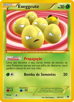 Exeggcute – Carta Pokémon TCG