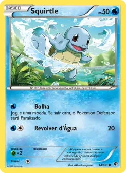 Squirtle – Carta Pokémon TCG