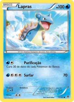 Lapras – Carta Pokémon TCG