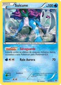 Suicune – Carta Pokémon TCG