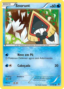 Snorunt – Carta Pokémon TCG