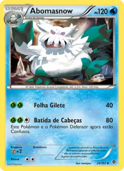 Abomasnow – Carta Pokémon TCG