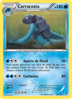 Carracosta – Carta Pokémon TCG