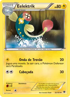 Eelektrik – Carta Pokémon TCG