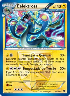 Eelektross – Carta Pokémon TCG