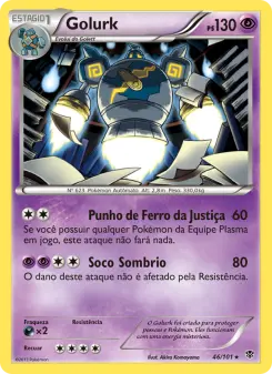 Golurk – Carta Pokémon TCG
