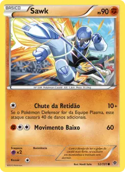 Sawk – Carta Pokémon TCG