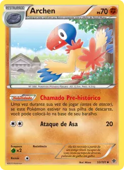 Archen – Carta Pokémon TCG