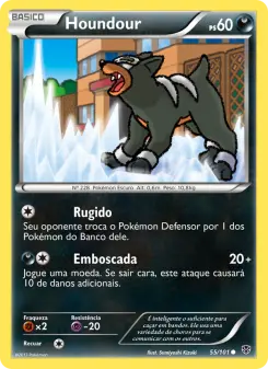 Houndour – Carta Pokémon TCG