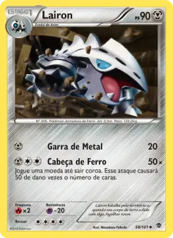 Lairon – Carta Pokémon TCG