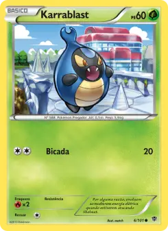 Karrablast – Carta Pokémon TCG