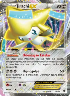 Jirachi-EX – Carta Pokémon TCG