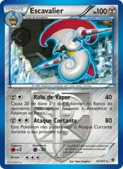 Escavalier – Carta Pokémon TCG