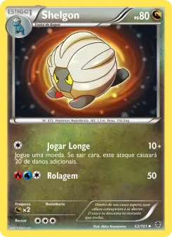 Shelgon – Carta Pokémon TCG