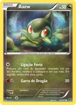 Axew – Carta Pokémon TCG