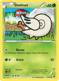Shelmet – Carta Pokémon TCG