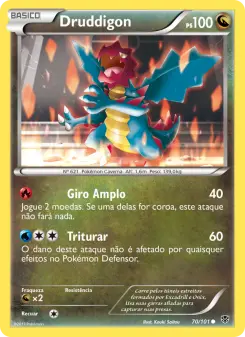 Druddigon – Carta Pokémon TCG
