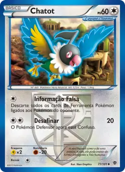 Chatot – Carta Pokémon TCG