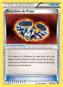 Bracelete de Prata – Carta Pokémon TCG