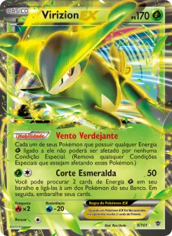 Virizion-EX – Carta Pokémon TCG