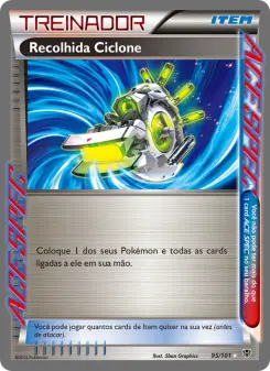 Recolhida Ciclone – Carta Pokémon TCG