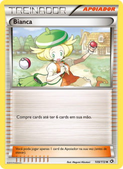 Carta Pokémon Bianca LTR 109/113 da coleção Legendary Treasures