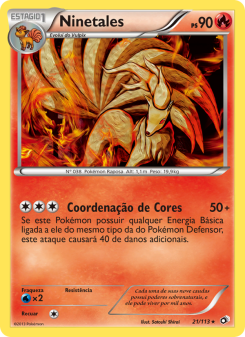 Carta Ninetales