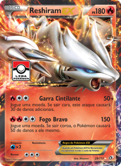 Carta Reshiram-EX