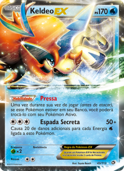Carta Keldeo-EX
