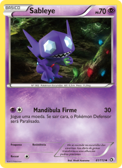 Carta Sableye