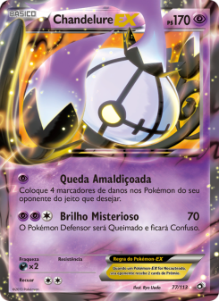 Carta Chandelure-EX