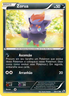 Carta Zorua