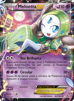 Carta Meloetta-EX