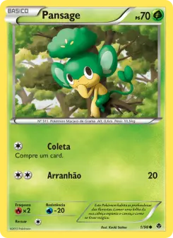 Pansage – Carta Pokémon TCG