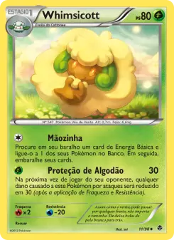 Whimsicott – Carta Pokémon TCG
