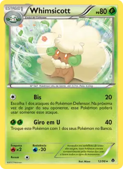 Whimsicott – Carta Pokémon TCG